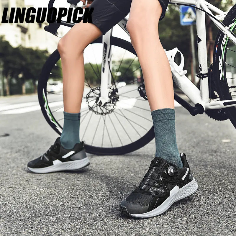 cycling shoes bike sneakers cleat Non-slip Unisex Mountain