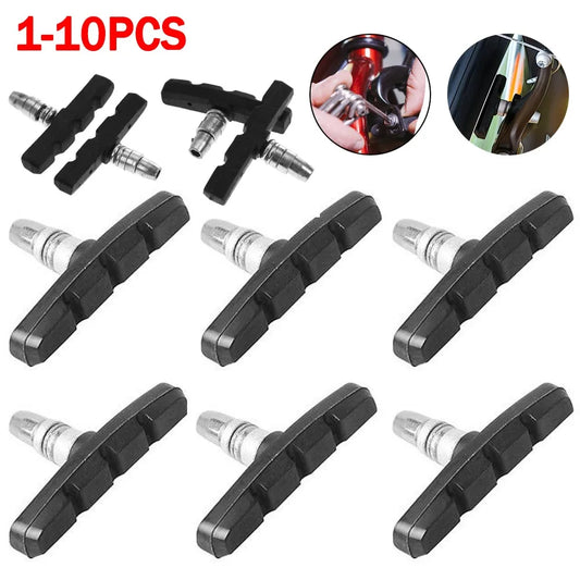 Bike Brake Blocks Rubber Lightweight  Bicycle V-brake Shoes Pads