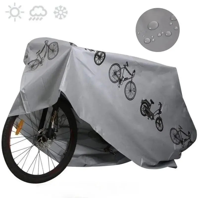 Bike Cover, Waterproof, Rainproof, Dustproof, Sunshade, PEVA Material