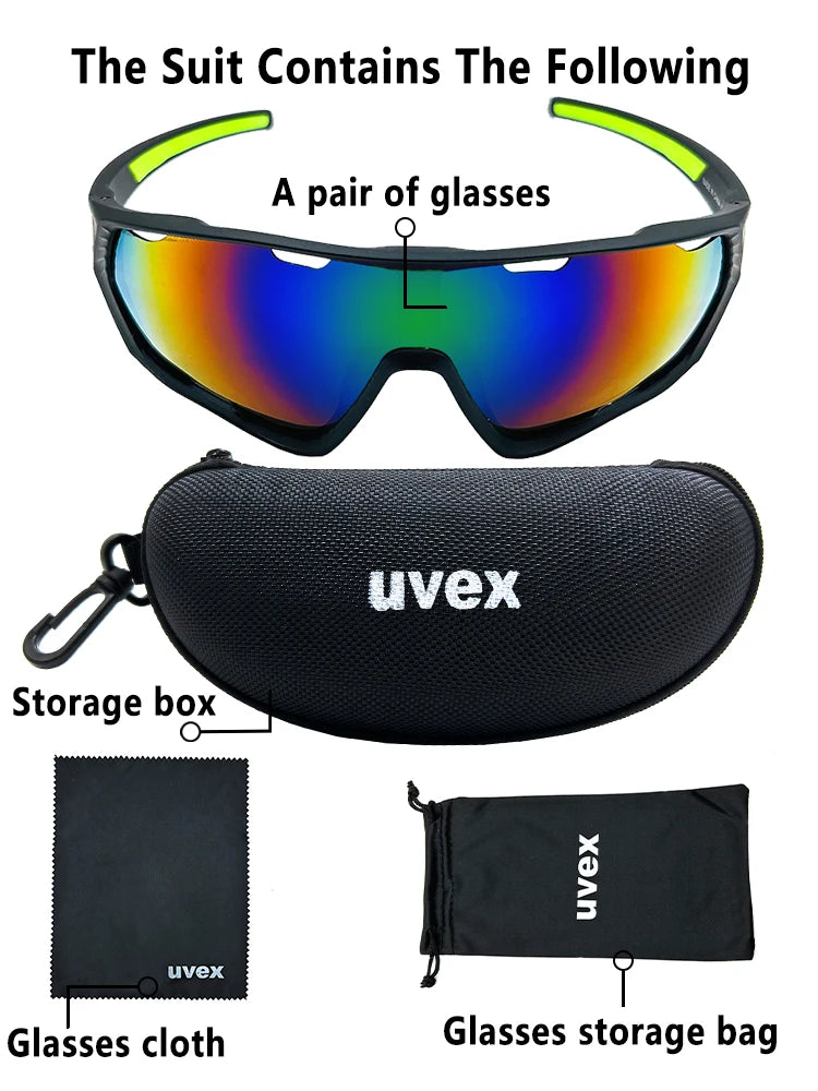 Cycling Sunglasses UV400 Riding Eyewear Mountain Bike Road