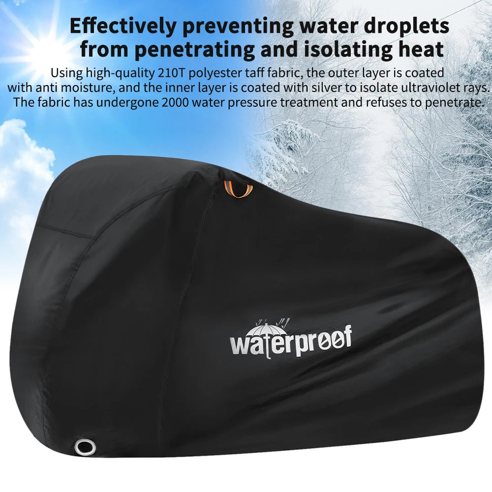 Bicycle Cover Waterproof Snow Rain  UV Protector  Dustproof