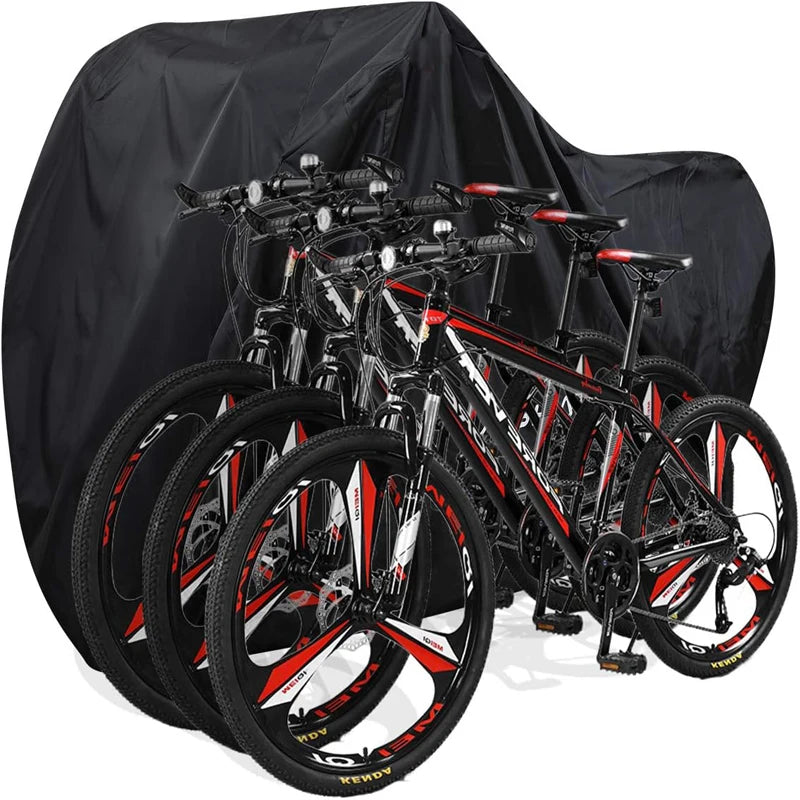 Bicycle Cover for 3 Bikes Waterproof Outdoor Storage All Weather