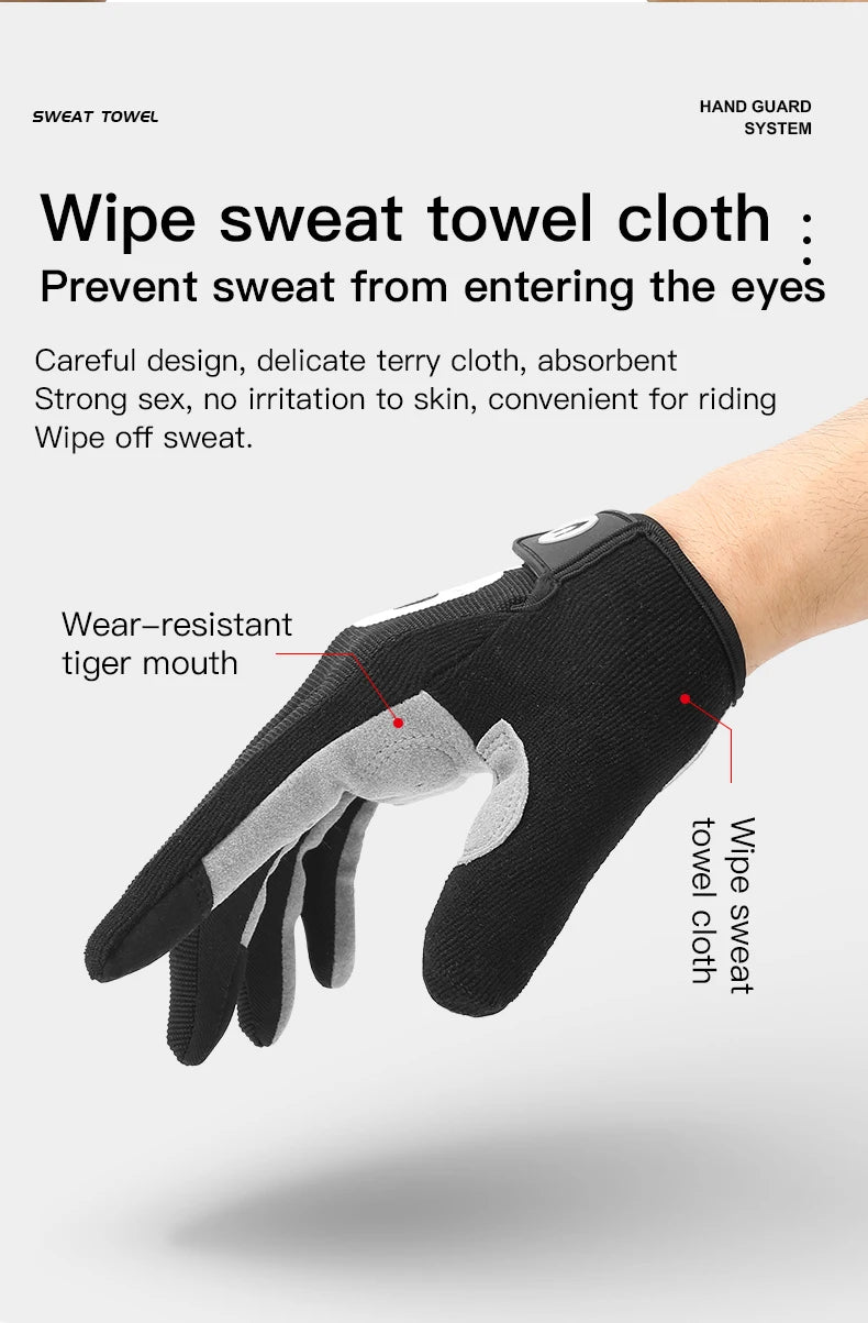 Cycling Gloves Breathable Non-slip MTB Road Bike Touch Screen