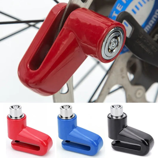 Bike Anti Theft Wheel Disc Brake  Safety Lock with Keys