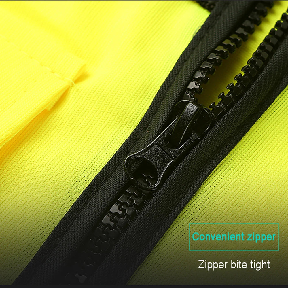 Bike/Bicycle/Cycling Multi-pocket Zipper High Reflective Clothes - Concentrated Cycling