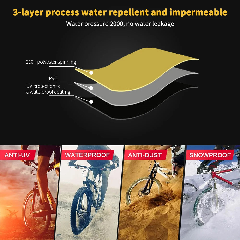 Bicycle Cover Waterproof Snow Rain  UV Protector  Dustproof