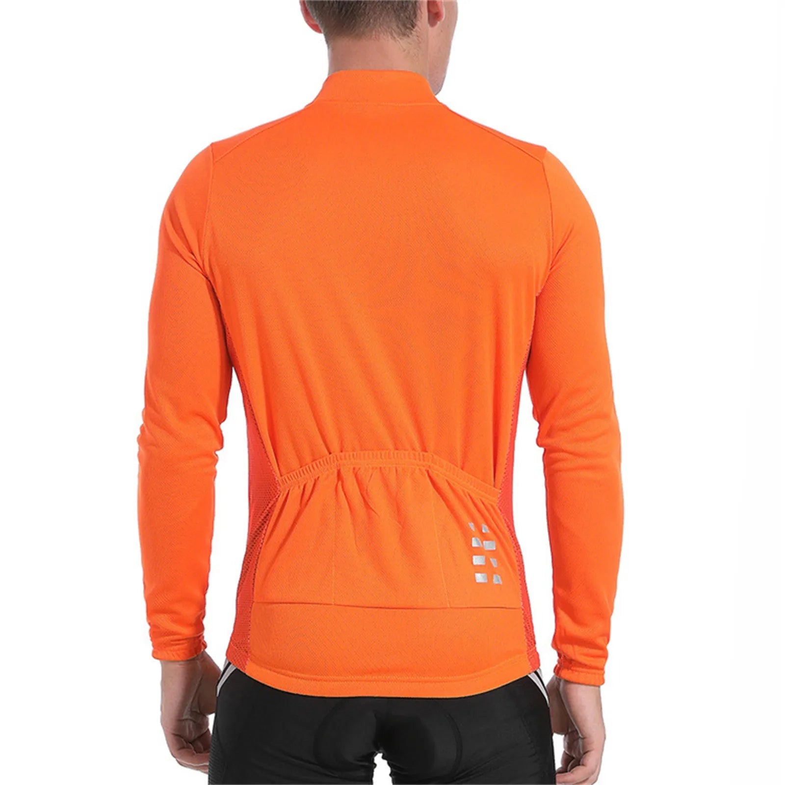 Long Sleeves Cycling Jersey Reflective Breathable  Bike Shirts - Concentrated Cycling