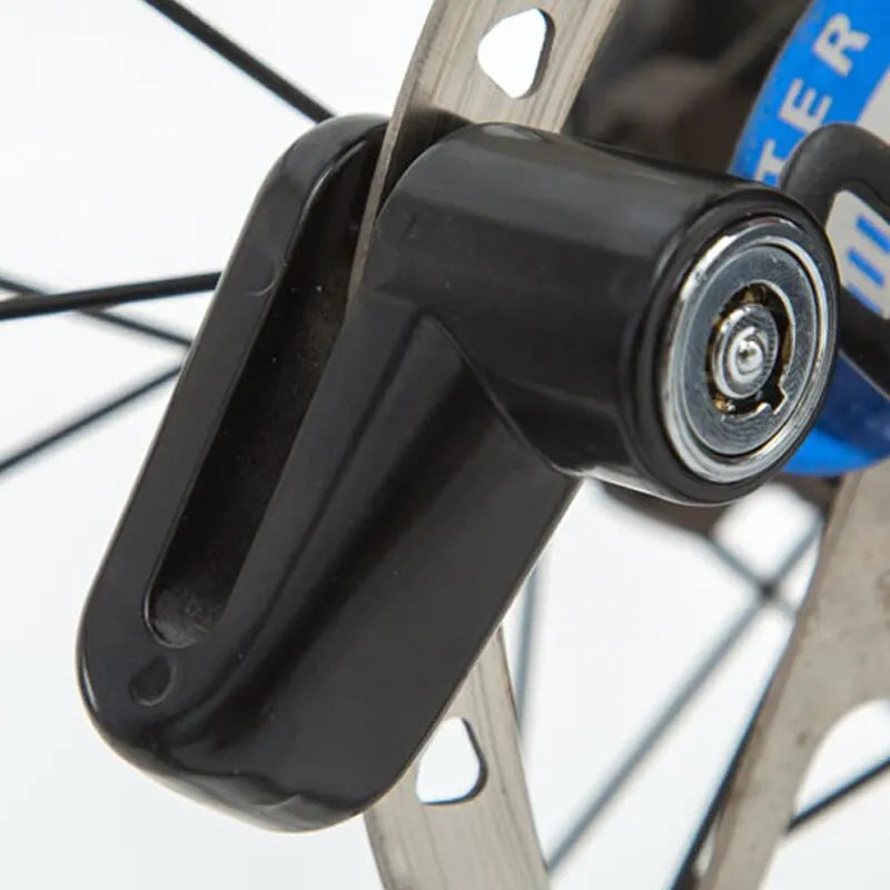 Bike Anti Theft Wheel Disc Brake  Safety Lock with Keys