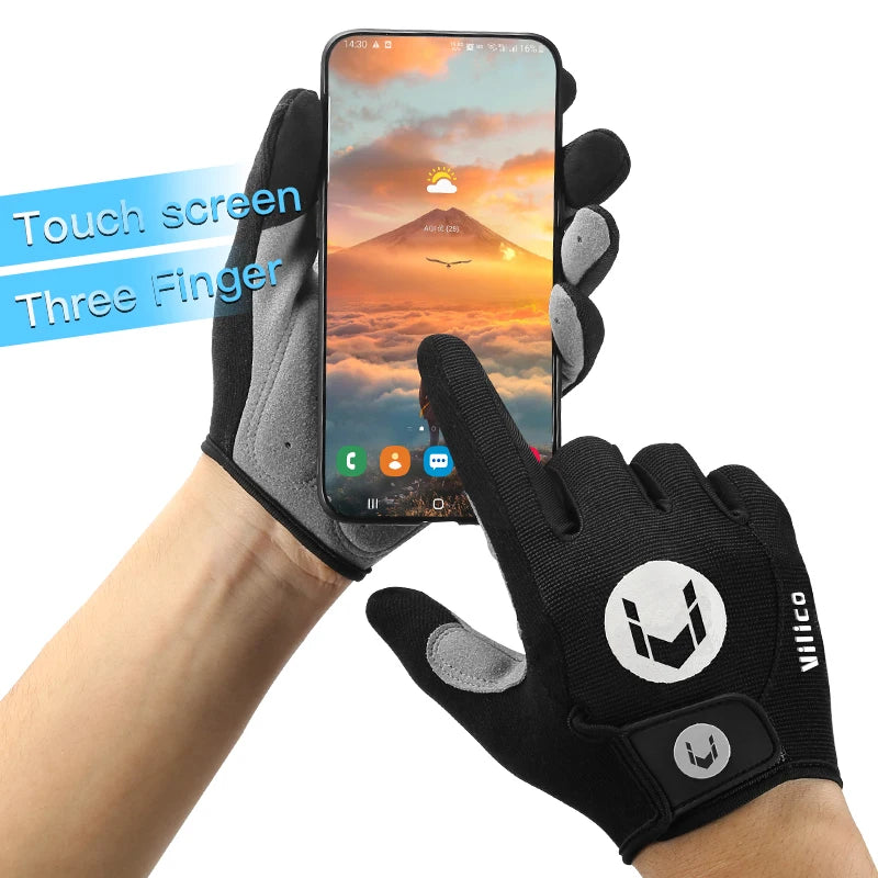 Cycling Gloves Breathable Non-slip MTB Road Bike Touch Screen