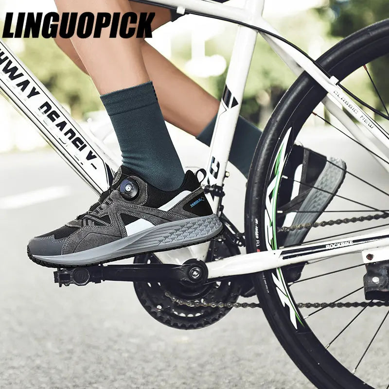 cycling shoes bike sneakers cleat Non-slip Unisex Mountain