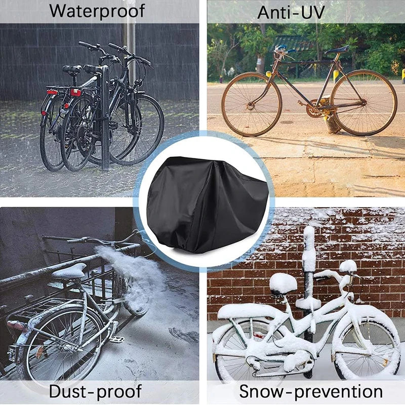 Bicycle Cover for 3 Bikes Waterproof Outdoor Storage All Weather